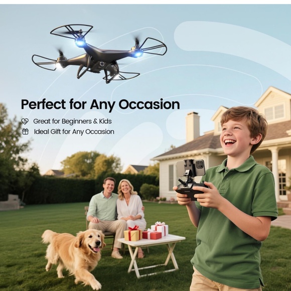 Holy Stone HS110D FPV RC Drone with 1080P HD Camera Live Video, 120° Wide-Angle - Picture 8 of 10
